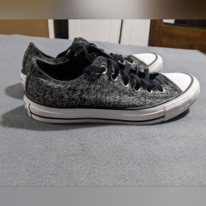 Converse All Star Chuck Taylor sneakers‎ reflective animal print sz 7 women's